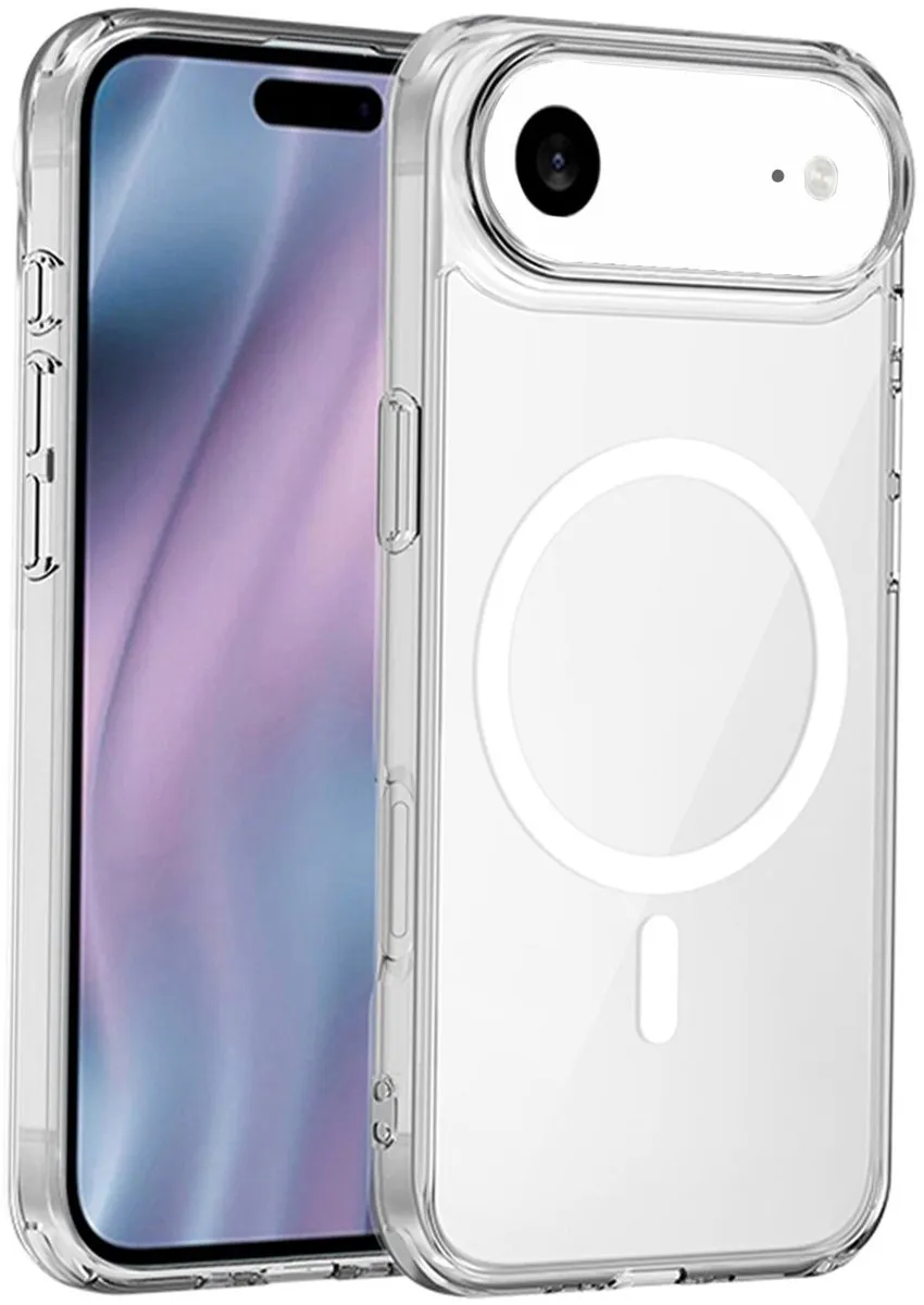 Imoshion iPhone 17 Air Hoesje - Transparant met MagSafe Ring