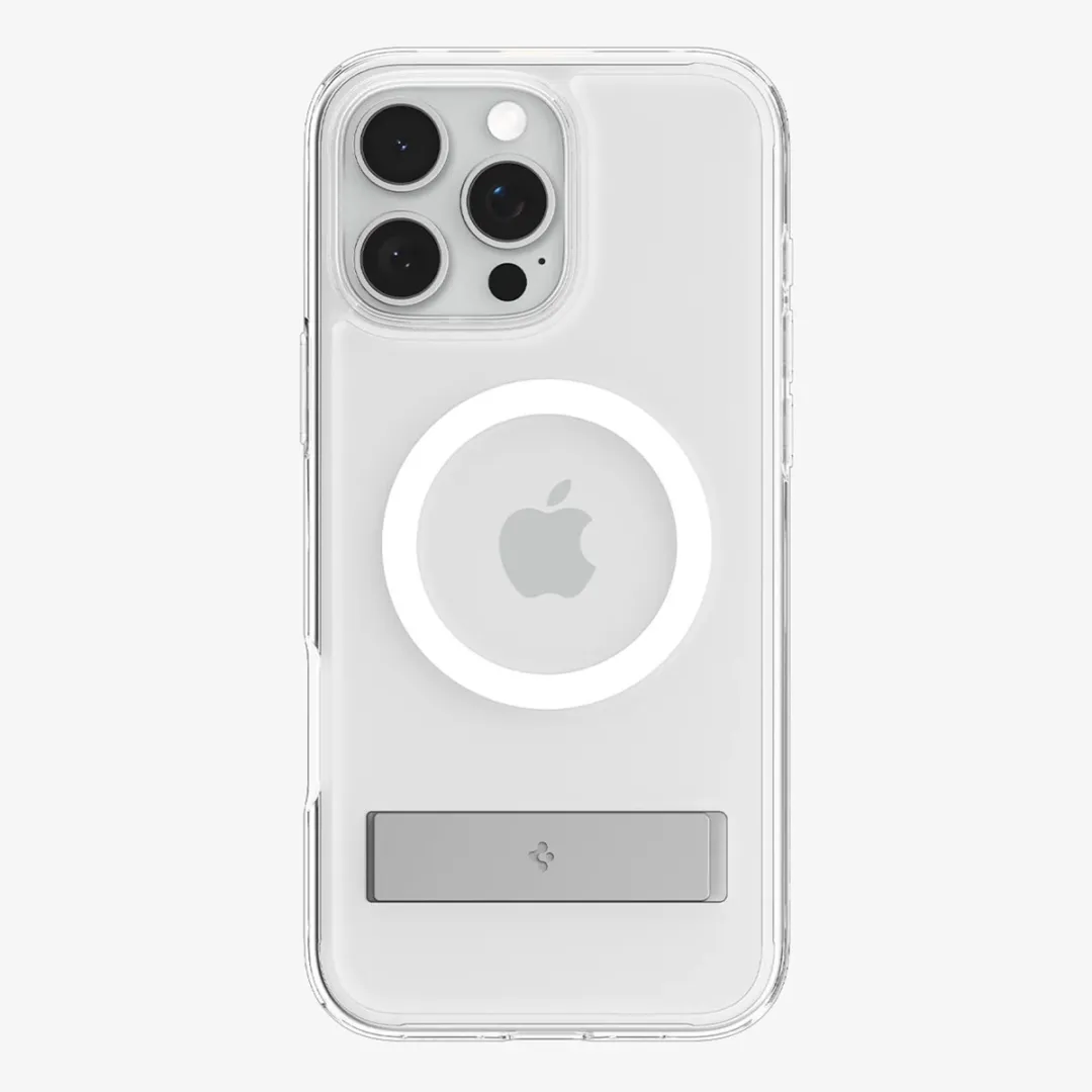 Spigen Ultra Hybrid S MagFit ACS08377 iPhone 16 Pro Max Hoesje - Frost Zwart - afbeelding 6 van 6
