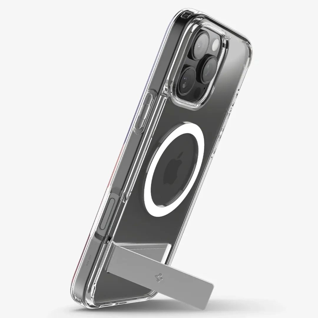 Spigen Ultra Hybrid S MagFit ACS08377 iPhone 16 Pro Max Hoesje - Frost Zwart