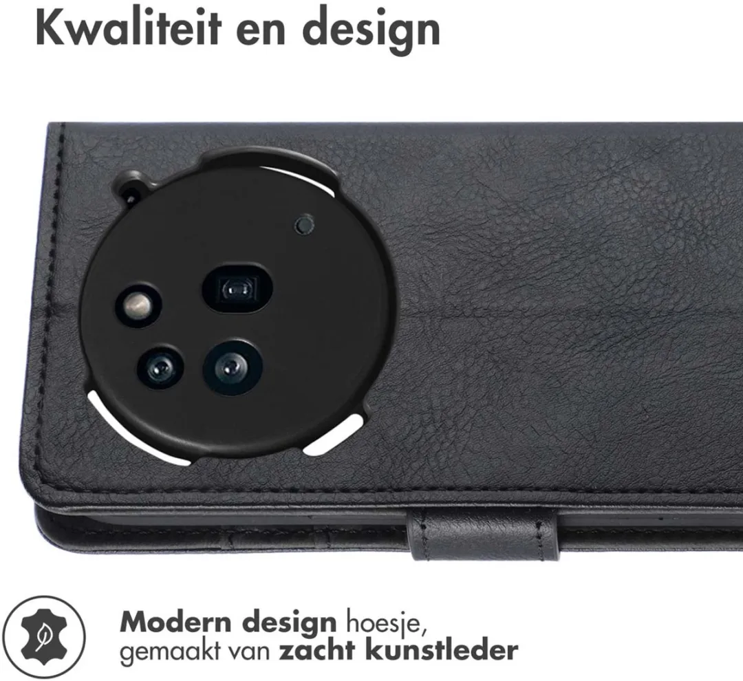 Imoshion Hoesje Nothing Phone (3a) Pro - 3 Pasjes - Zwart
