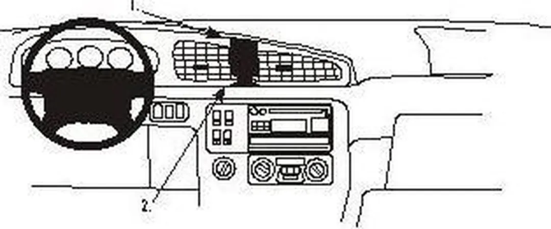 Brodit Proclip Center Mount 852763
