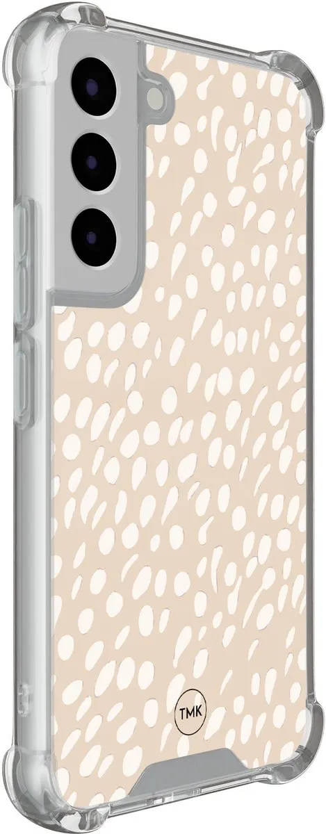 Casevibes Shockproof Hoesje Samsung Galaxy S22 S/S22/S/001 - Beige
