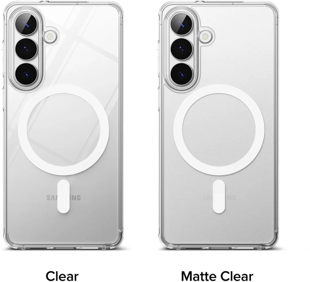Ringke Fusion Magnetic Hoesje Samsung Galaxy S26 - Transparant