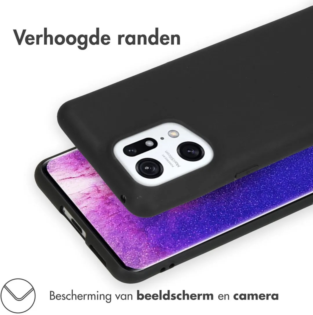 Imoshion Hoesje Oppo Find X5 Pro - Zwart