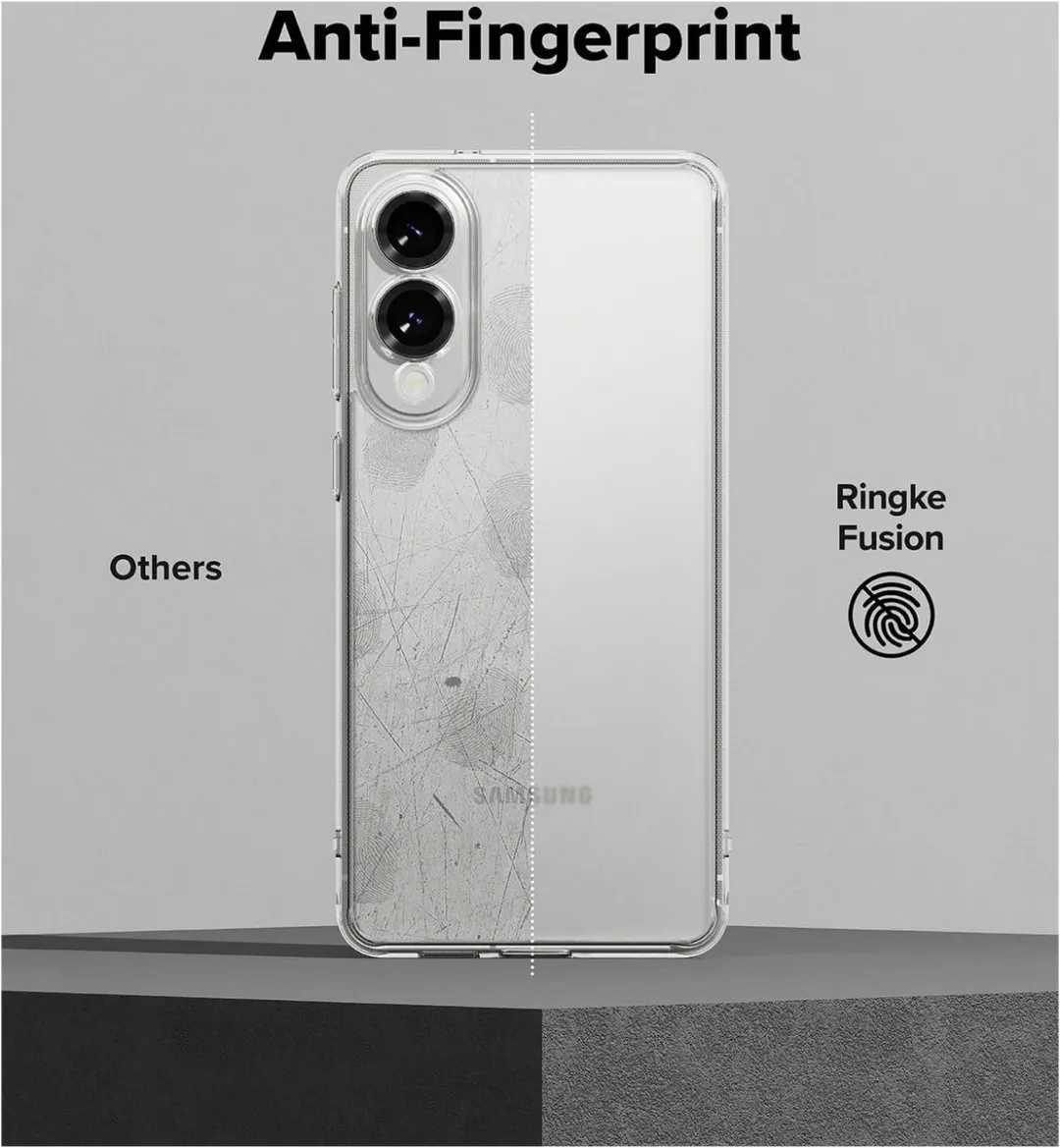 Ringke Fusion Hoesje Samsung Galaxy S25 Edge - Matte Transparant