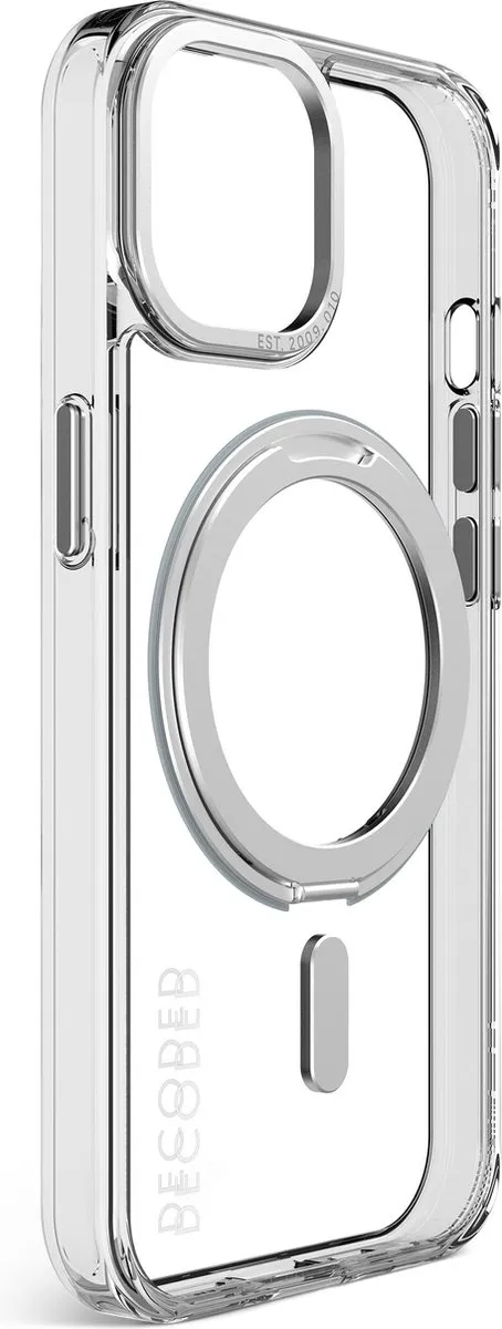 Decoded 360° Stand Case D24IPO15PLLSBC1TT iPhone 15 Plus - Transparant