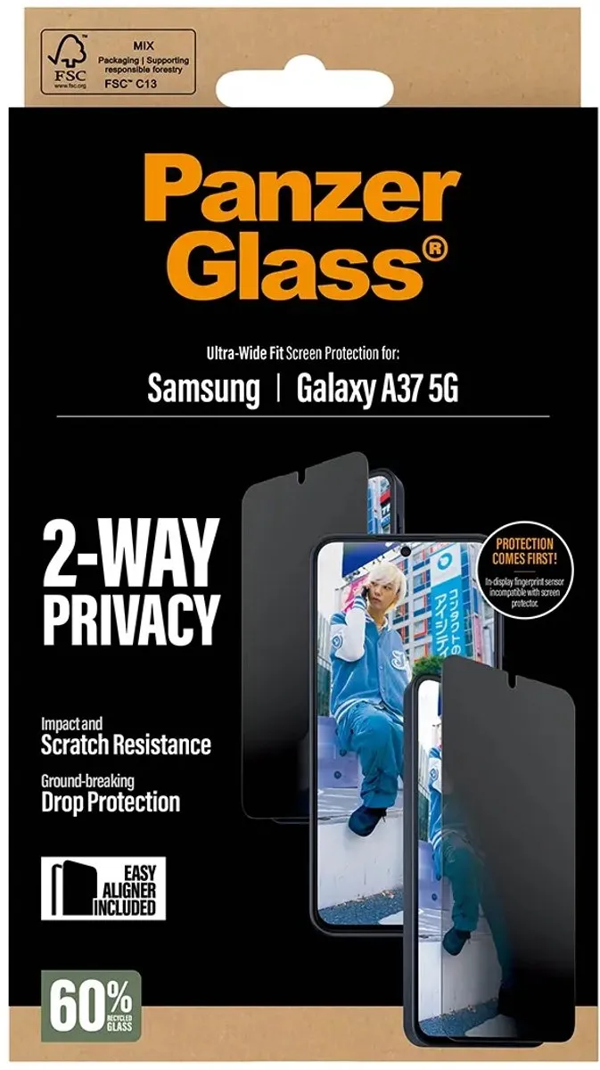 PanzerGlass Samsung Galaxy A37 5G Privacy Glas