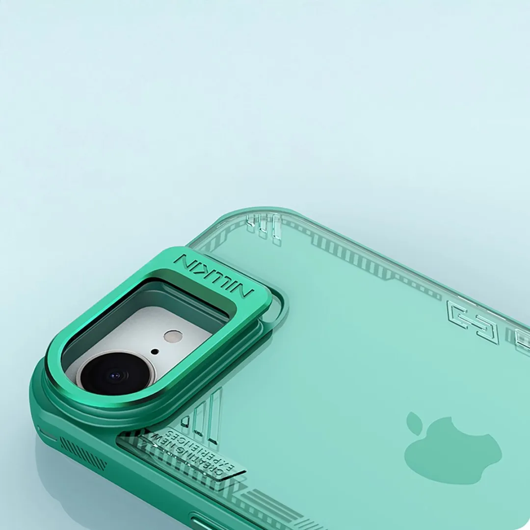 Nillkin Iceblade Prop Case iPhone 16E - Zwart - afbeelding 2 van 6