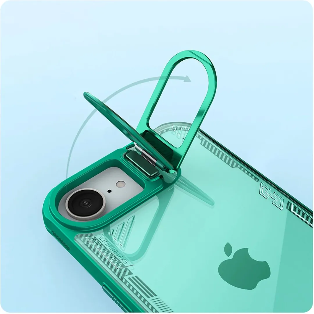 Nillkin Iceblade Prop Case iPhone 16E - Zwart - afbeelding 6 van 6