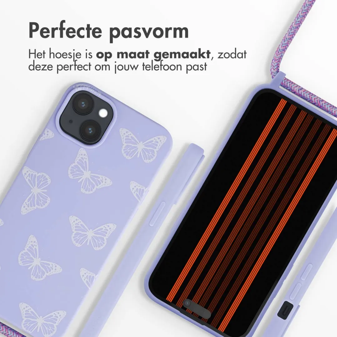 Imoshion iPhone 15 Plus Hoesje - Siliconen - Butterfly