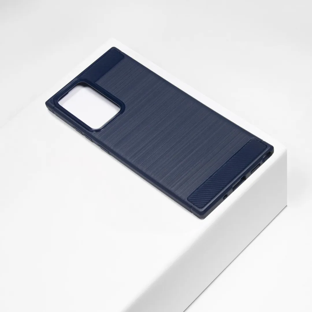 BMAX Carbon Soft Case Samsung Galaxy Note20 Ultra - Donkerblauw