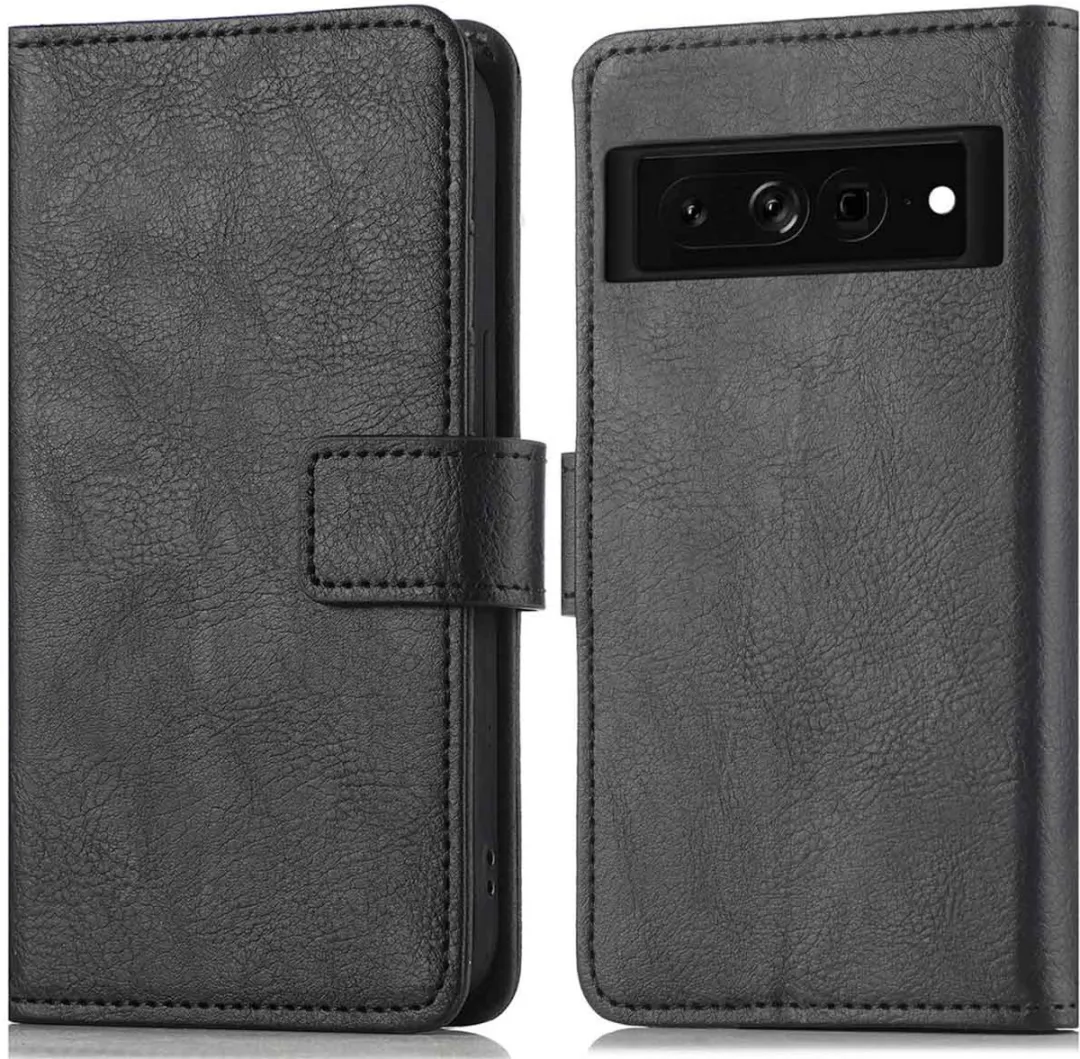 Imoshion Bookcase Hoesje Google Pixel 7 Pro - 3 Pasjes - Zwart