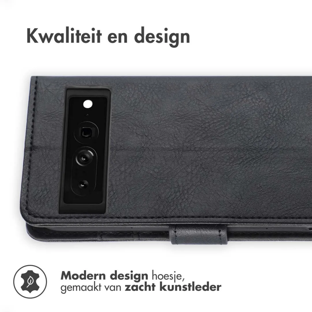 Imoshion Bookcase Hoesje Google Pixel 7 Pro - 3 Pasjes - Zwart