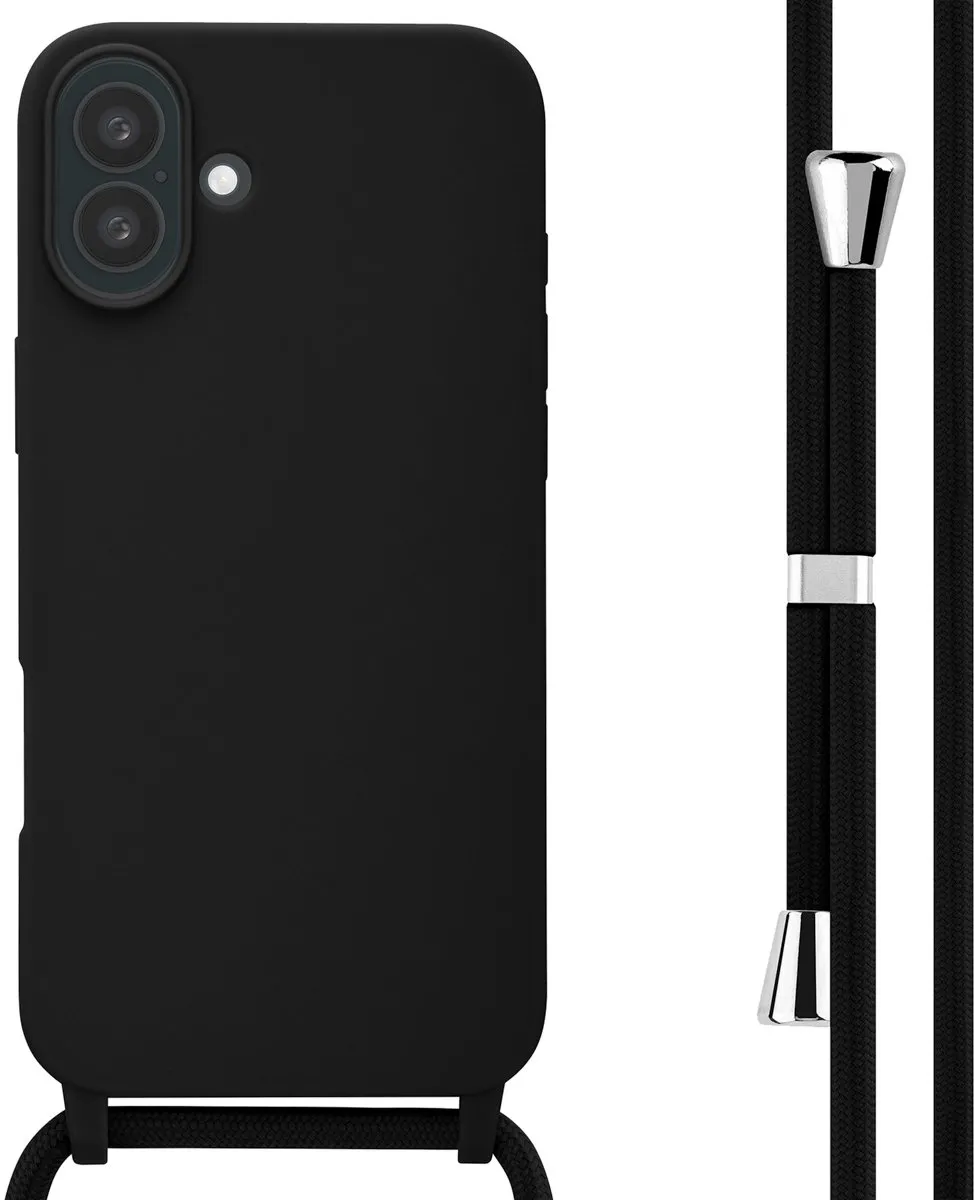 Imoshion iPhone 16 Plus Siliconen Hoesje - Zwart