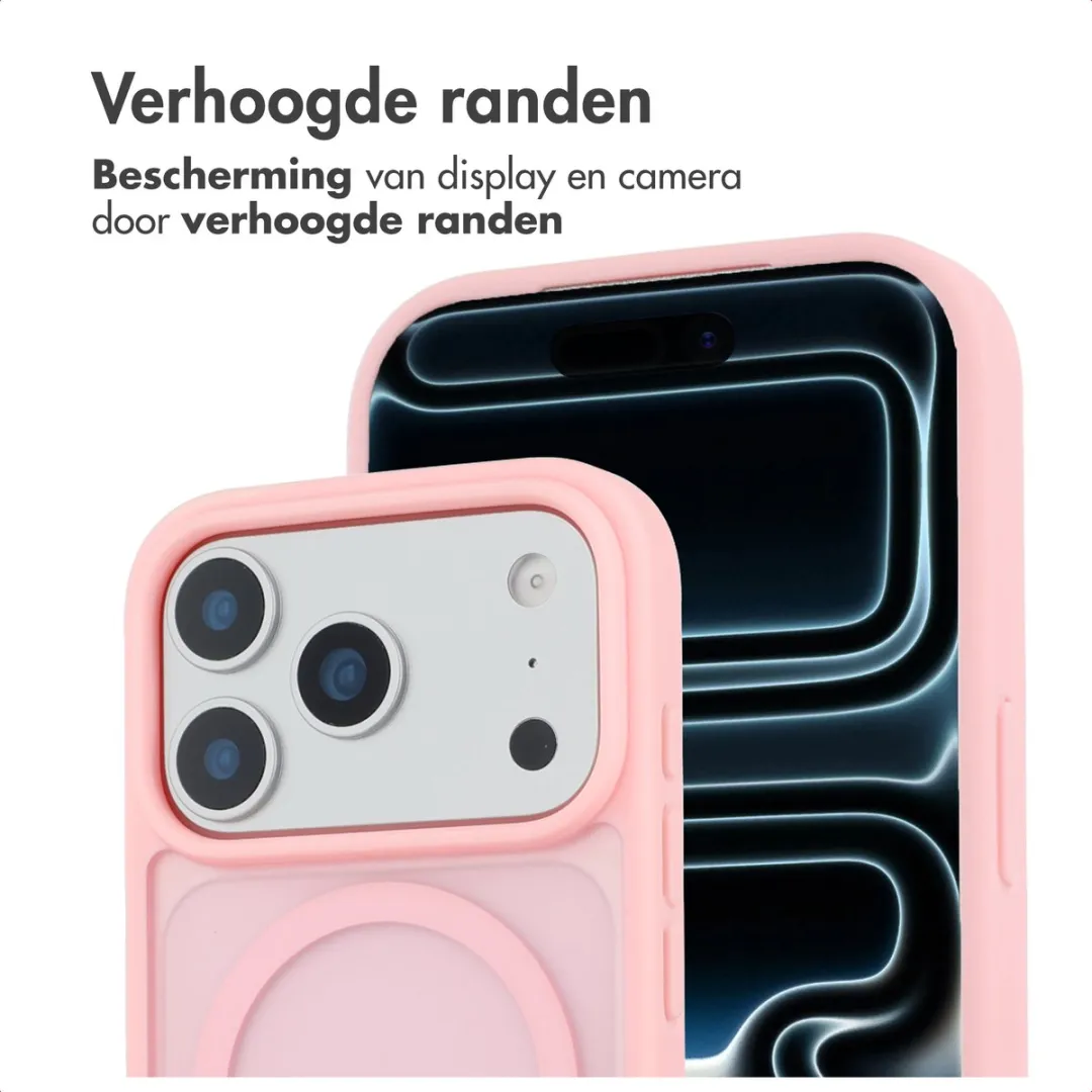 imoshion Hoesje iPhone 17 Pro Max MagSafe Lichtroze