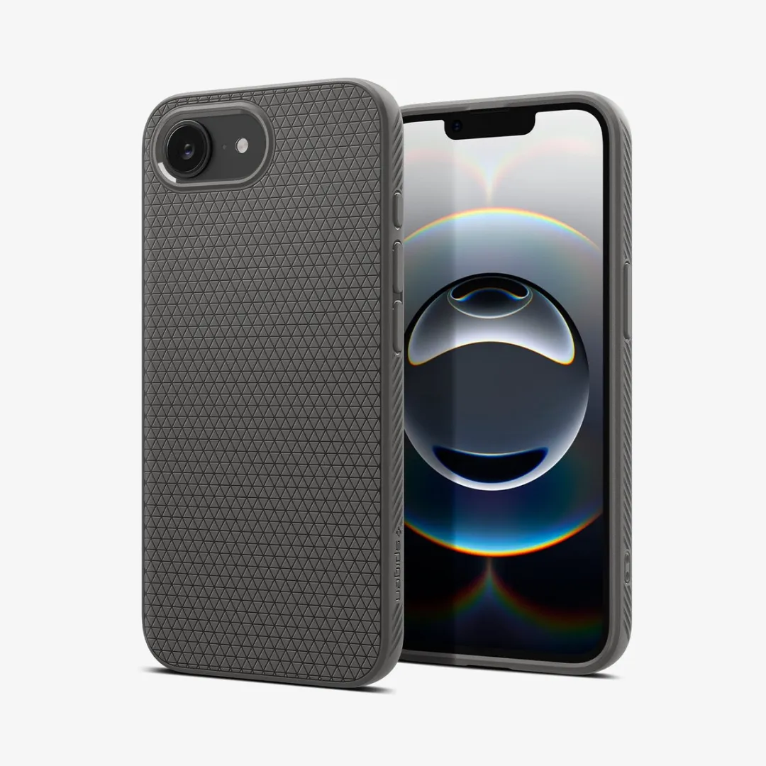 Spigen Liquid Air Hoesje iPhone 16E - Zwart