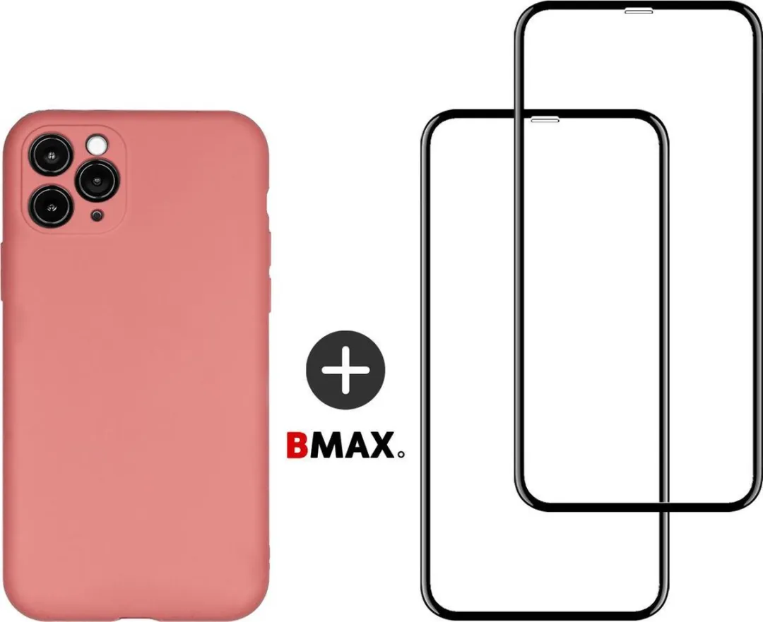 BMAX iPhone 11 Pro Max Telefoonhoesje Roze
