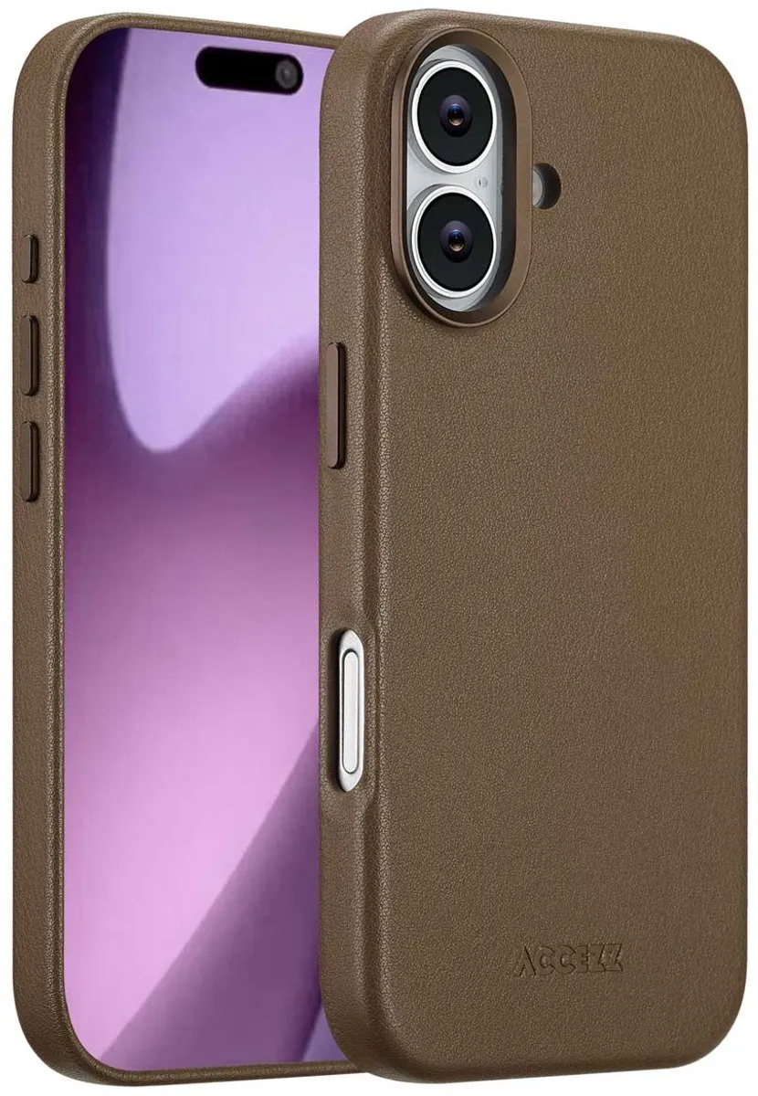 Accezz iPhone 17 Hoesje Coffee Brown
