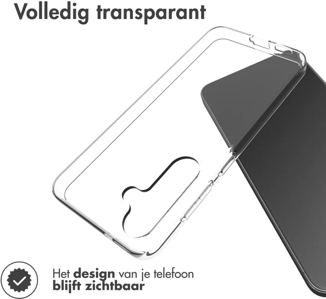 Accezz Hoesje Samsung Galaxy S25 - Transparant