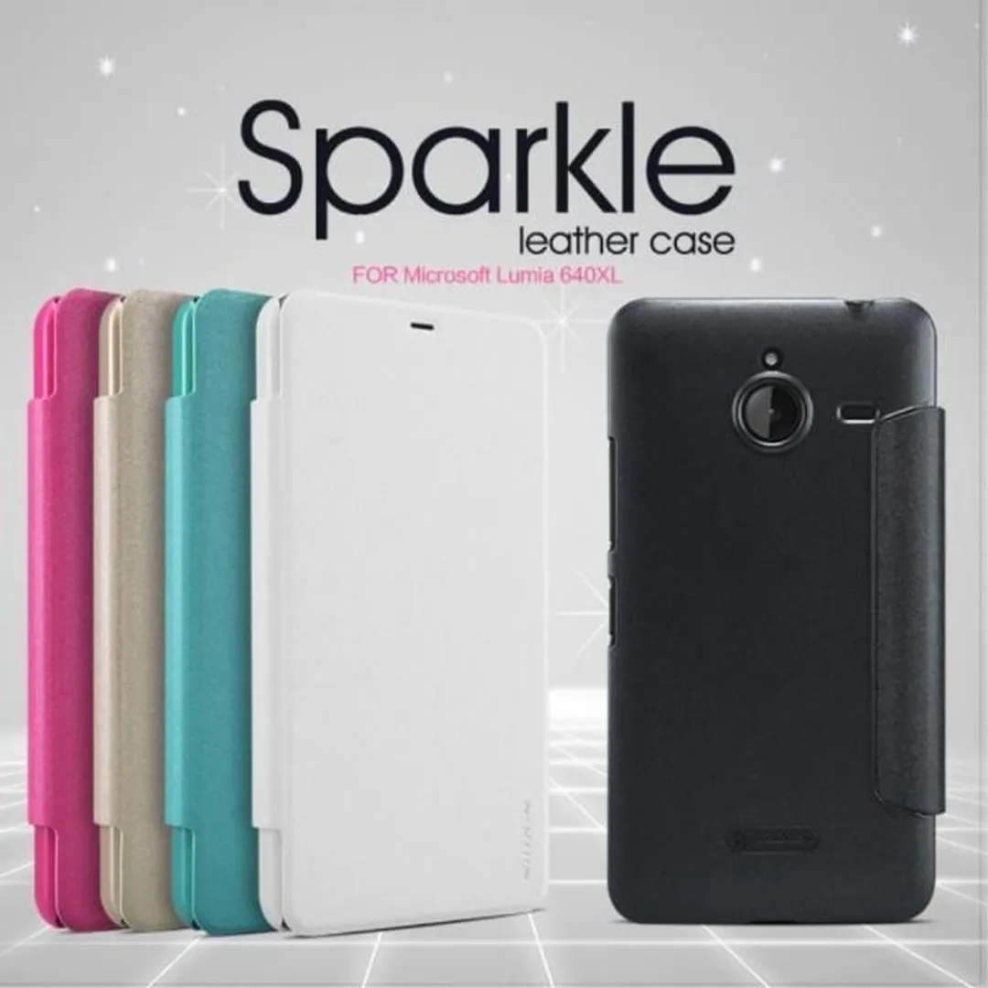 Nillkin Sparkle Hoes Microsoft Lumia 640 XL - Fuchsia - afbeelding 6 van 6