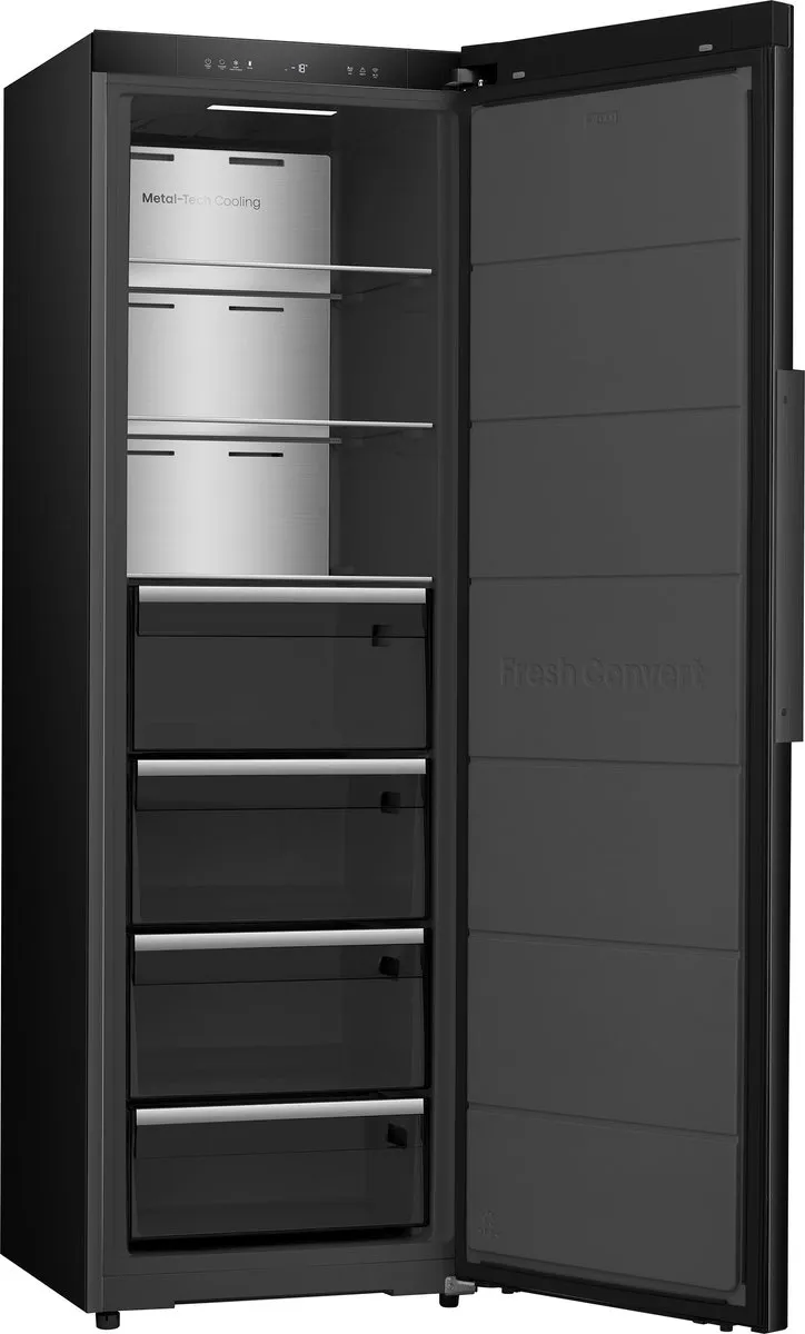Hisense FT5K310GSFC Vrijstaande Vriezer 312L - Zwart