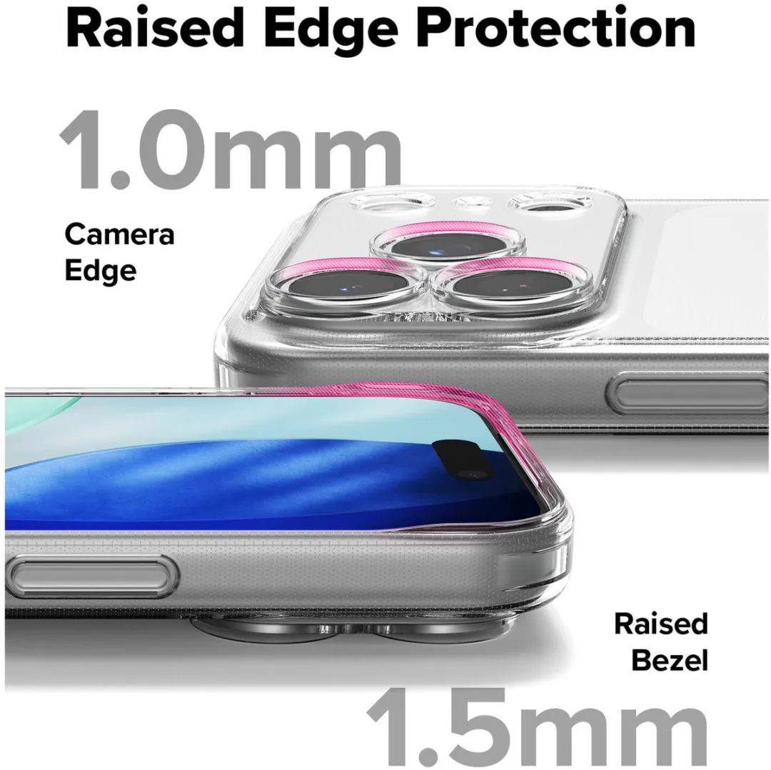 Ringke Air Hoesje iPhone 17 Pro Max - Transparant TPU