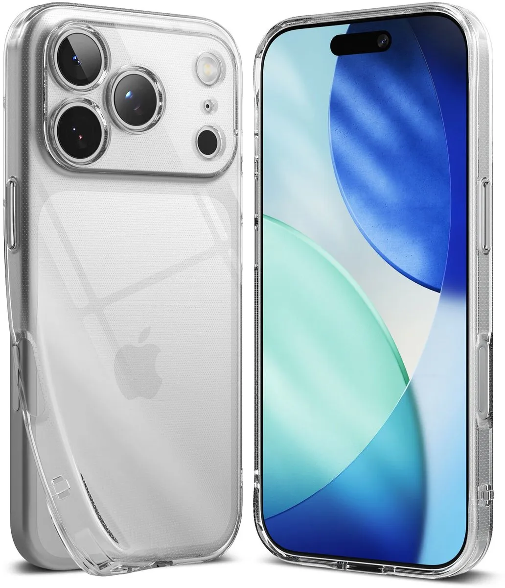Ringke Air Hoesje iPhone 17 Pro Max - Transparant TPU