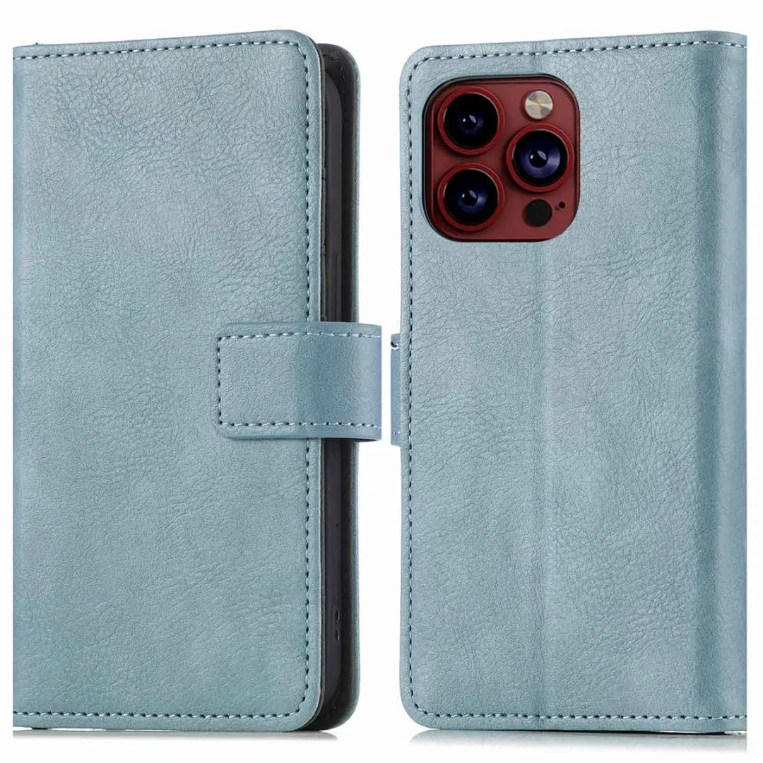 Imoshion Hoesje iPhone 15 Pro Max - 3 Pasjes - Lichtblauw