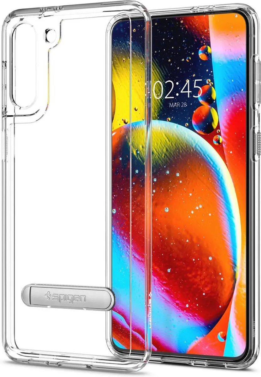 Spigen Ultra Hybrid S ACS02389 Hoesje - Samsung Galaxy S21 Plus - Transparant