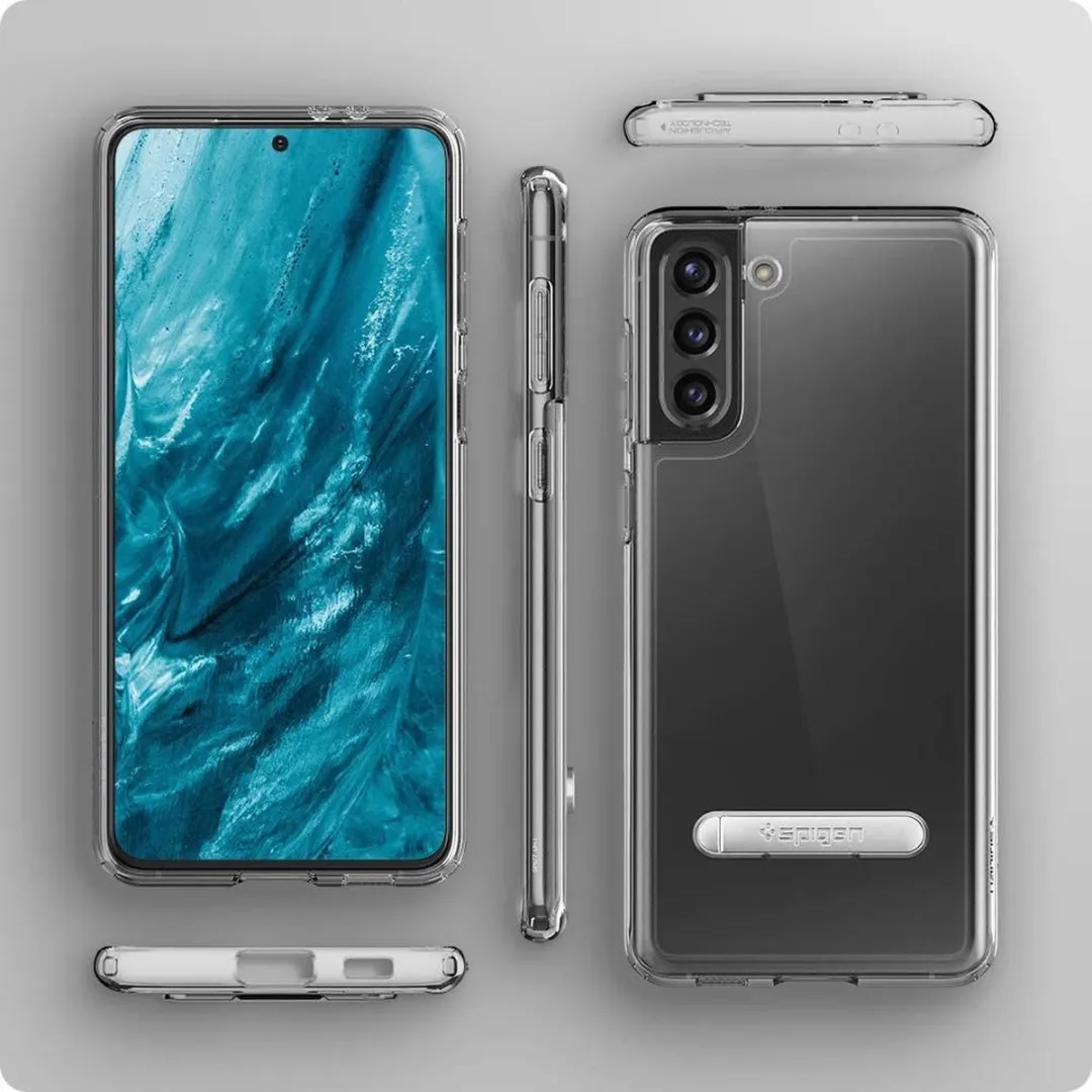 Spigen Ultra Hybrid S ACS02389 Hoesje - Samsung Galaxy S21 Plus - Transparant
