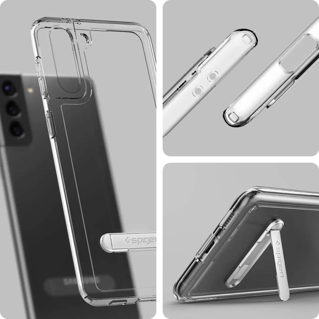 Spigen Ultra Hybrid S ACS02389 Hoesje - Samsung Galaxy S21 Plus - Transparant