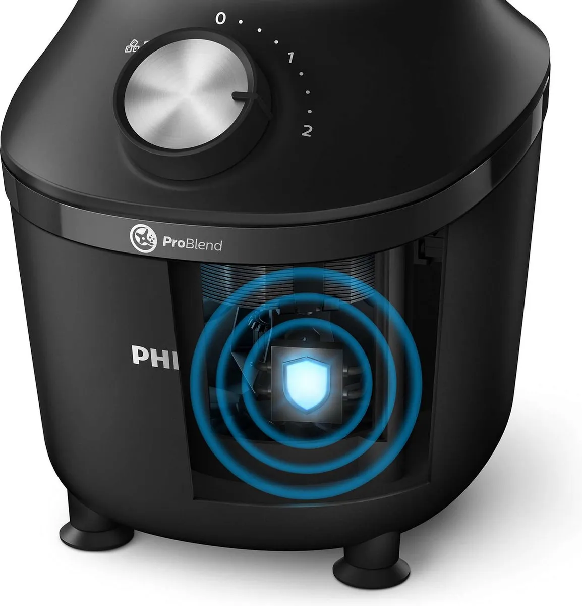 Philips 3000 Series HR2191/01 Blender 600W - Zwart