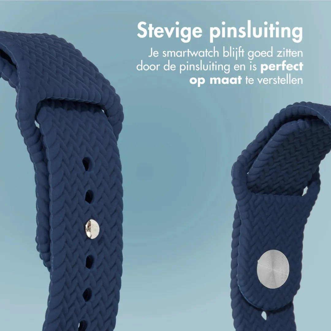 Imoshion Siliconen Bandje Apple Watch 44-49mm - Donkerblauw