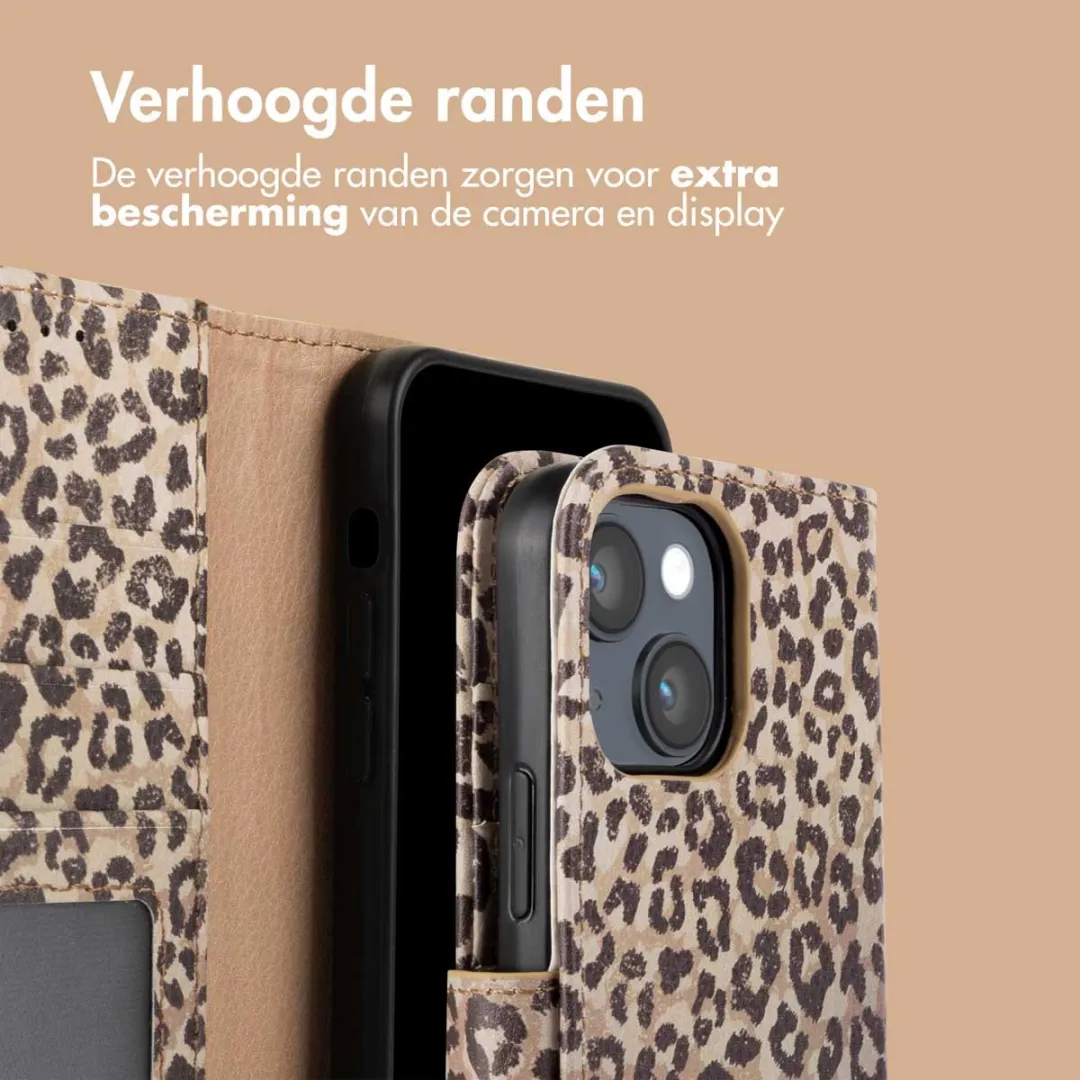 Imoshion iPhone 14 Hoesje - Leopard Mood - 3 Pasjes