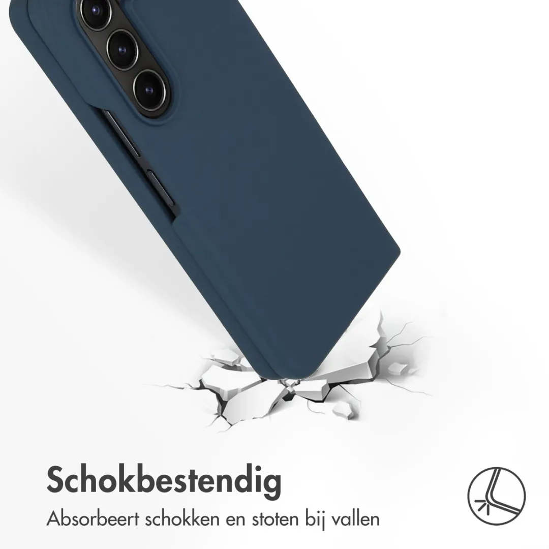 Accezz Hoesje Samsung Galaxy Z Fold 5 - Donkerblauw