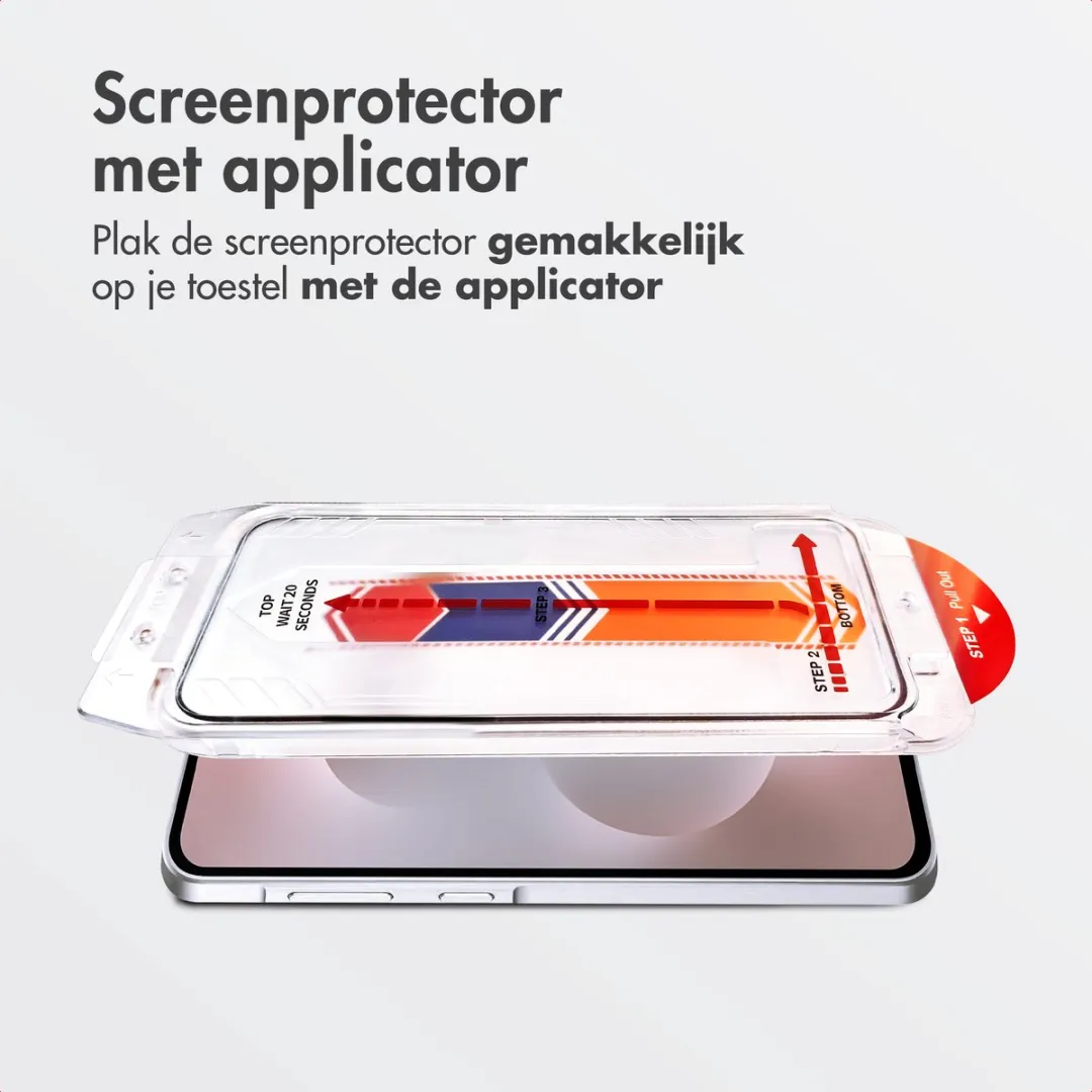 Accezz Screen Protector Samsung Galaxy S26 Plus - Glas met Anti-Dust Applicator
