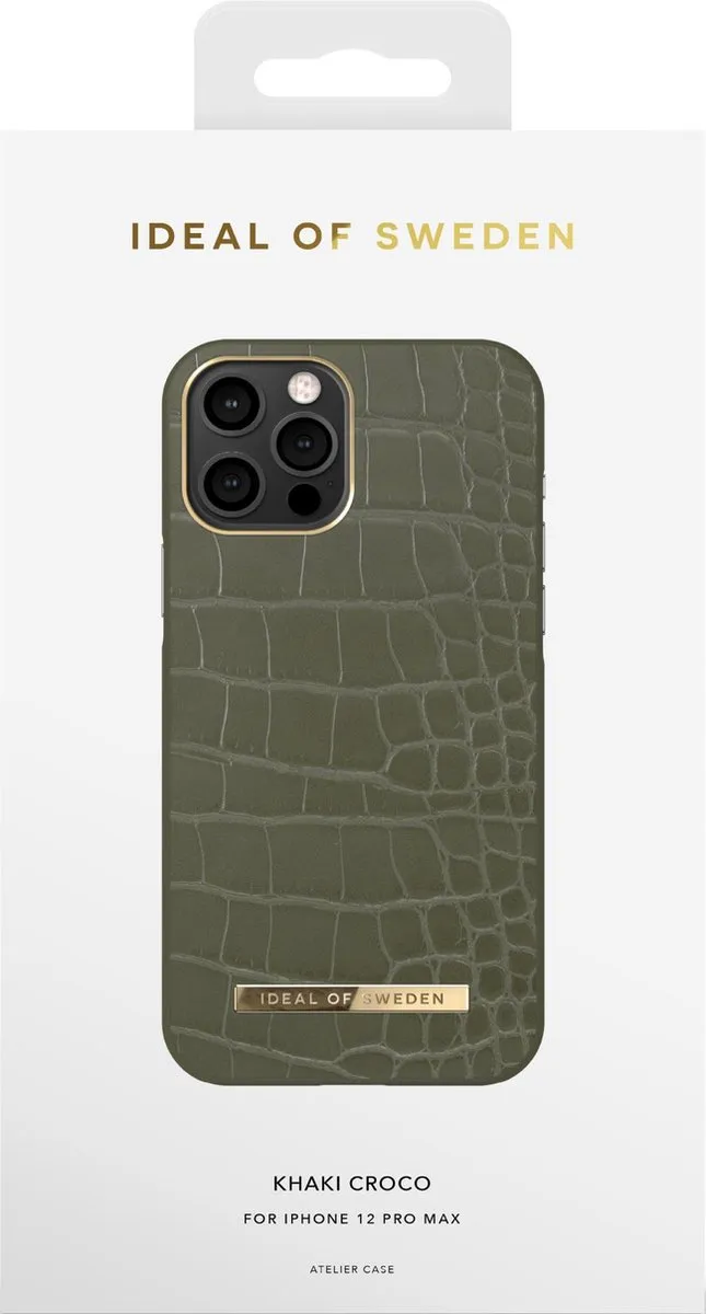 iDeal of Sweden iPhone 12 Pro Max Hoesje - Groen