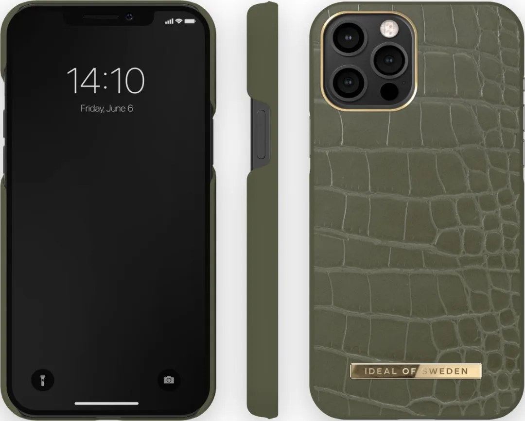 iDeal of Sweden iPhone 12 Pro Max Hoesje - Groen