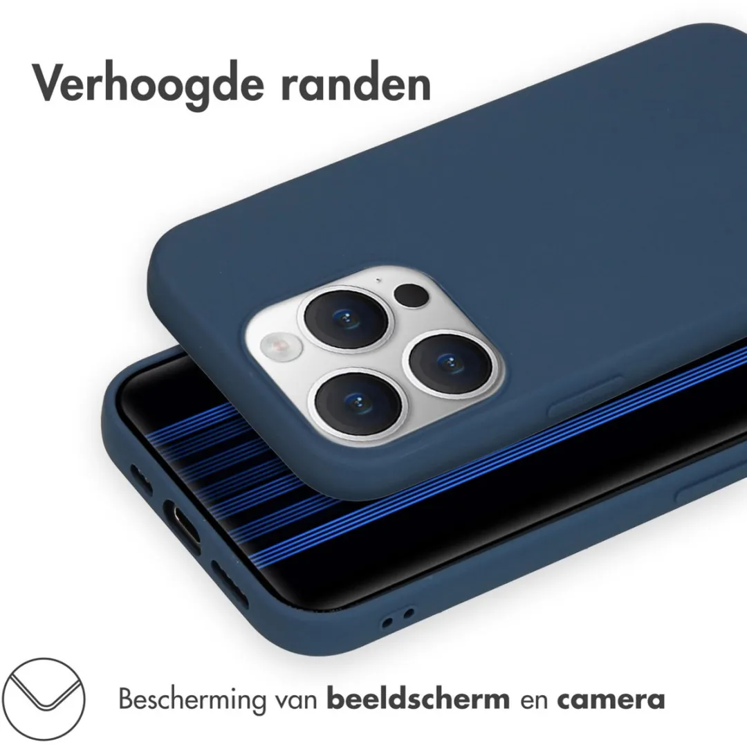 Imoshion Hoesje iPhone 15 Pro - Donkerblauw
