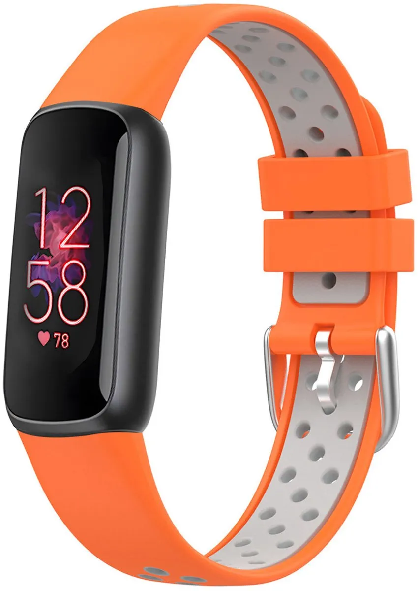 Imoshion Siliconen Sportband Fitbit Luxe - Oranje