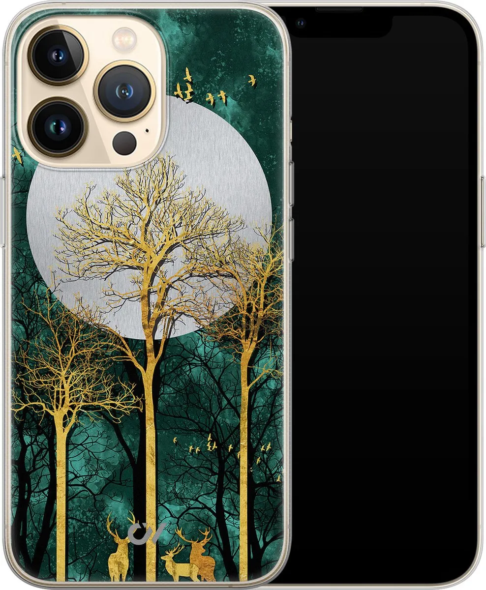 Casevibes iPhone 13 Pro Hoesje - Goud - TPU