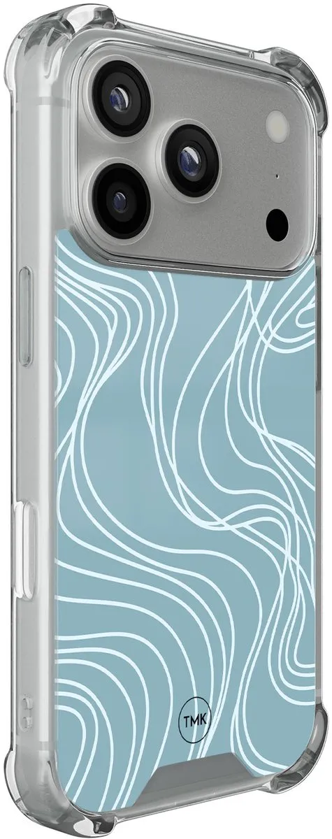 Casevibes iPhone 17 Pro TPU Hoesje A/i17P/S/022 - Blauw