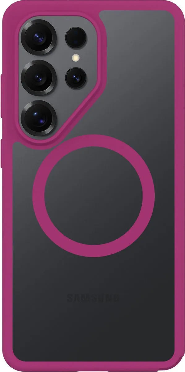 OtterBox React Magnets Series 77-99946 Hoes Samsung Galaxy S26 Ultra - Transparant Roze