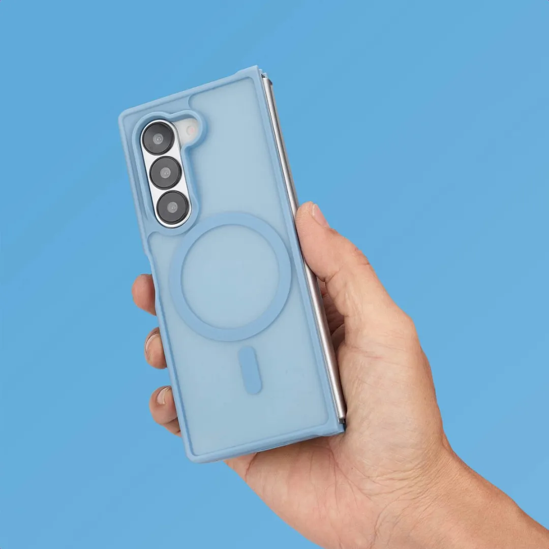 Imoshion Hoesje Samsung Z Fold 6 - Lichtblauw - MagSafe