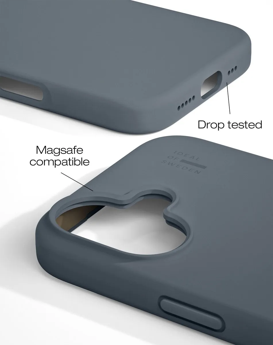 iDeal of Sweden Silicone Hoes iPhone 17 Midnight Blue