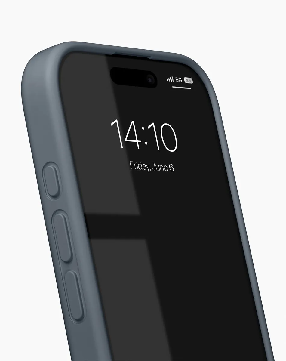 iDeal of Sweden Silicone Hoes iPhone 17 Midnight Blue