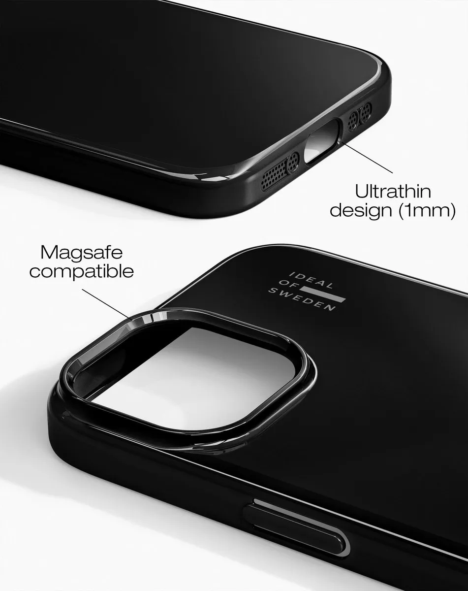 iDeal of Sweden Slim Case MagSafe iPhone 13/14/15/16E - Zwart