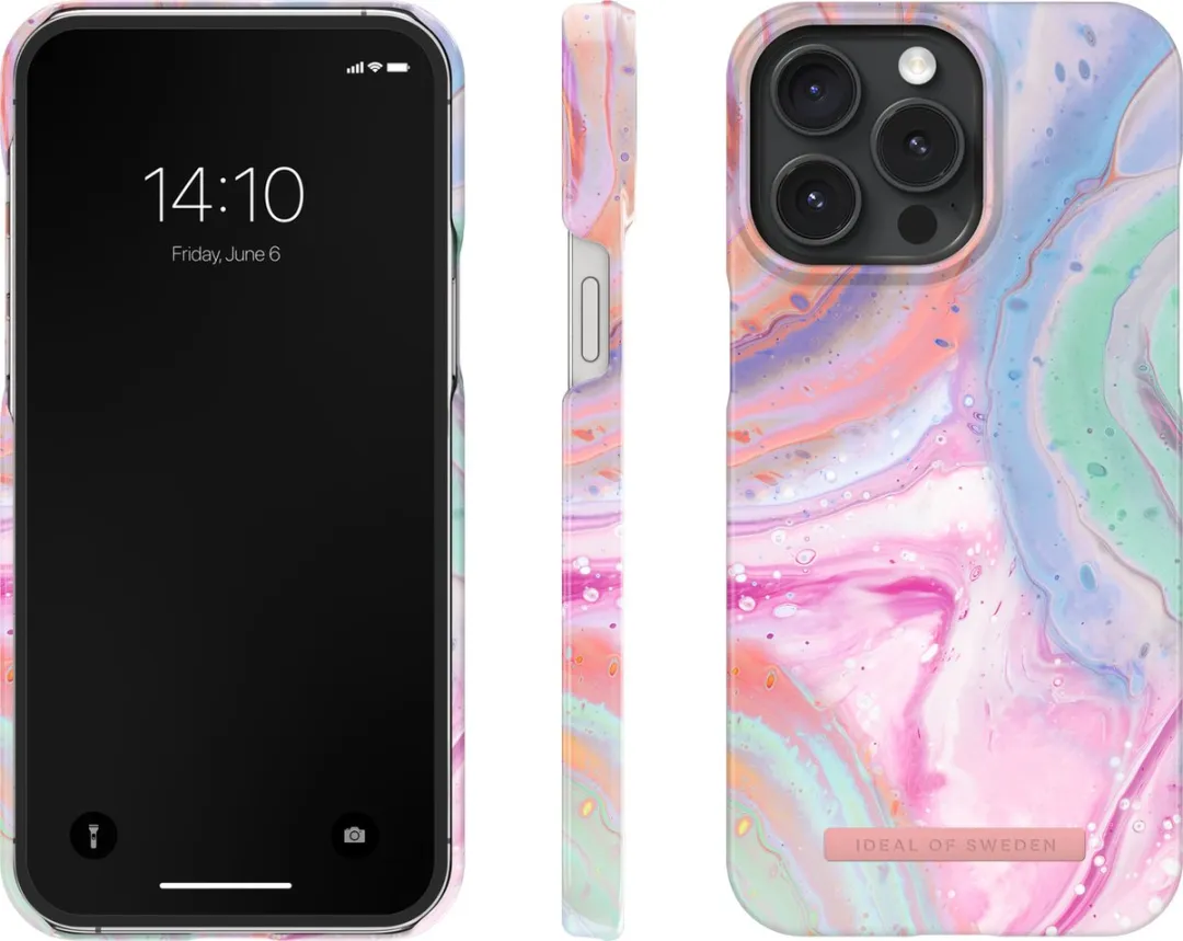 iDeal of Sweden iPhone 15 Pro Max Hoesje Pastel Marble MagSafe - afbeelding 6 van 6