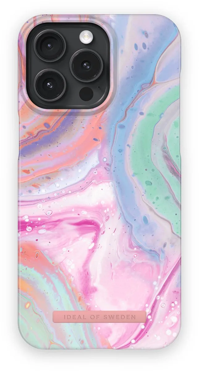 iDeal of Sweden iPhone 15 Pro Max Hoesje Pastel Marble MagSafe