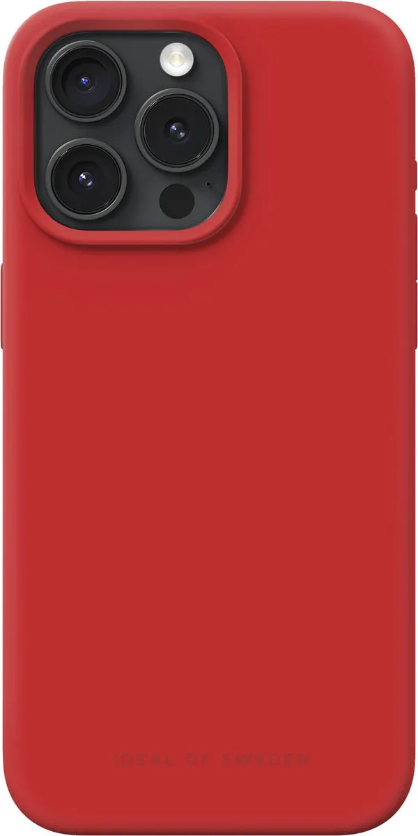 iDeal of Sweden iPhone 15 Pro Max Silicone Hoes - Rood - IDSICMS-I2361-83 - afbeelding 2 van 5